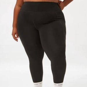 Girlfriend Collective High Rise Compressive Leggings Black size XXL